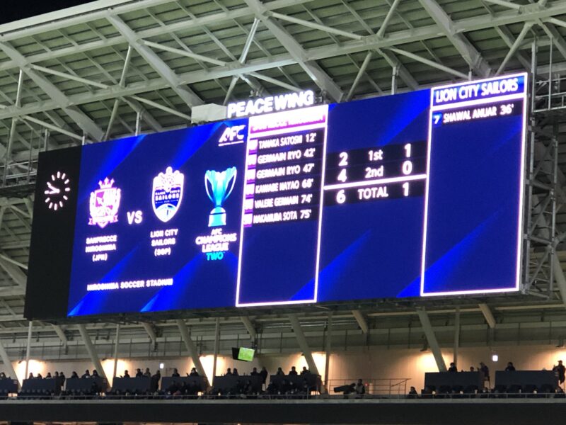 2024/3/5ACL2ライオン・シティ・セーラーズ戦