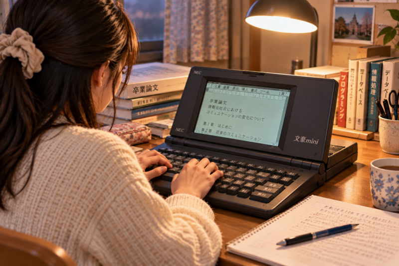 NECワープロ 文豪mini